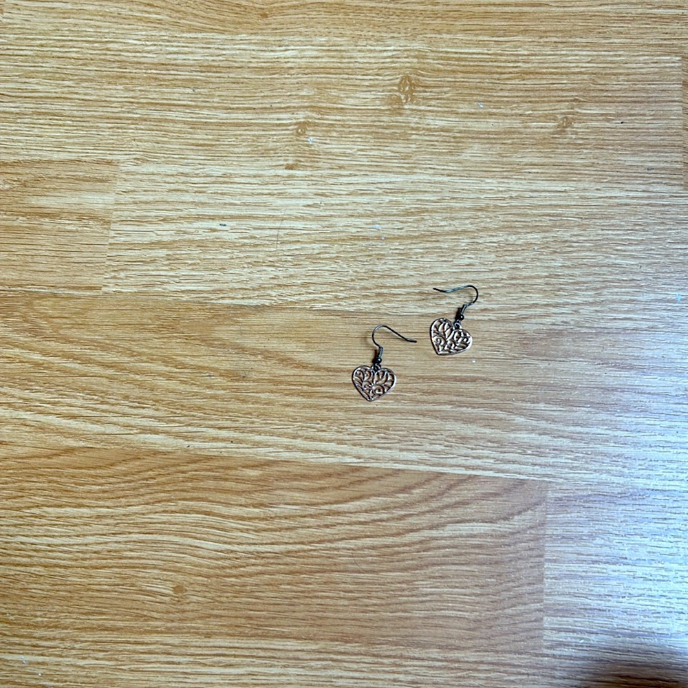 Heart earrings